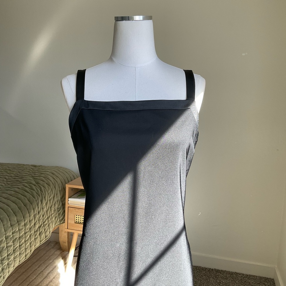Vintage 90s Rampage Black Maxi Dress Size 11